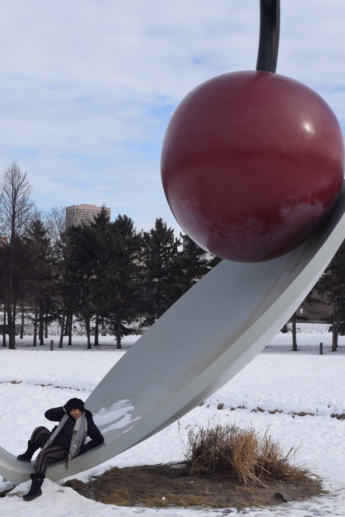 Just having fun on the bridge