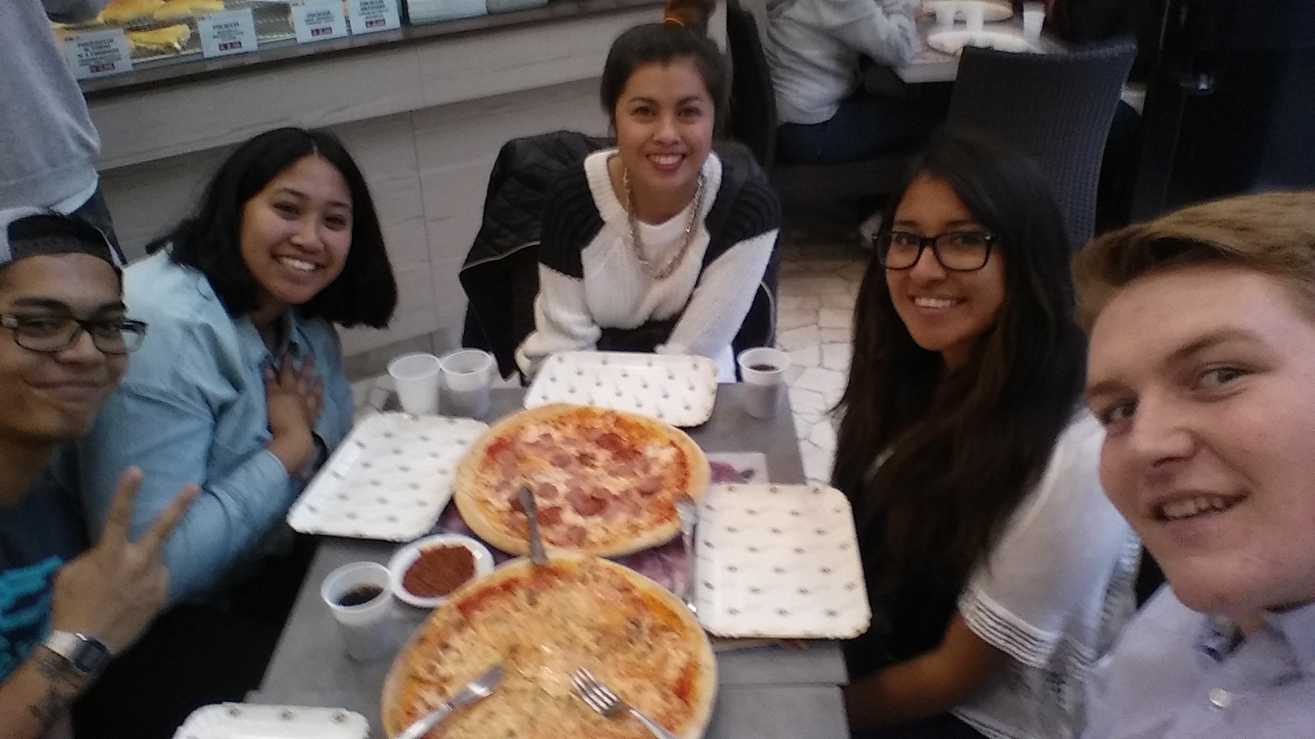 Great pizza, great group! 