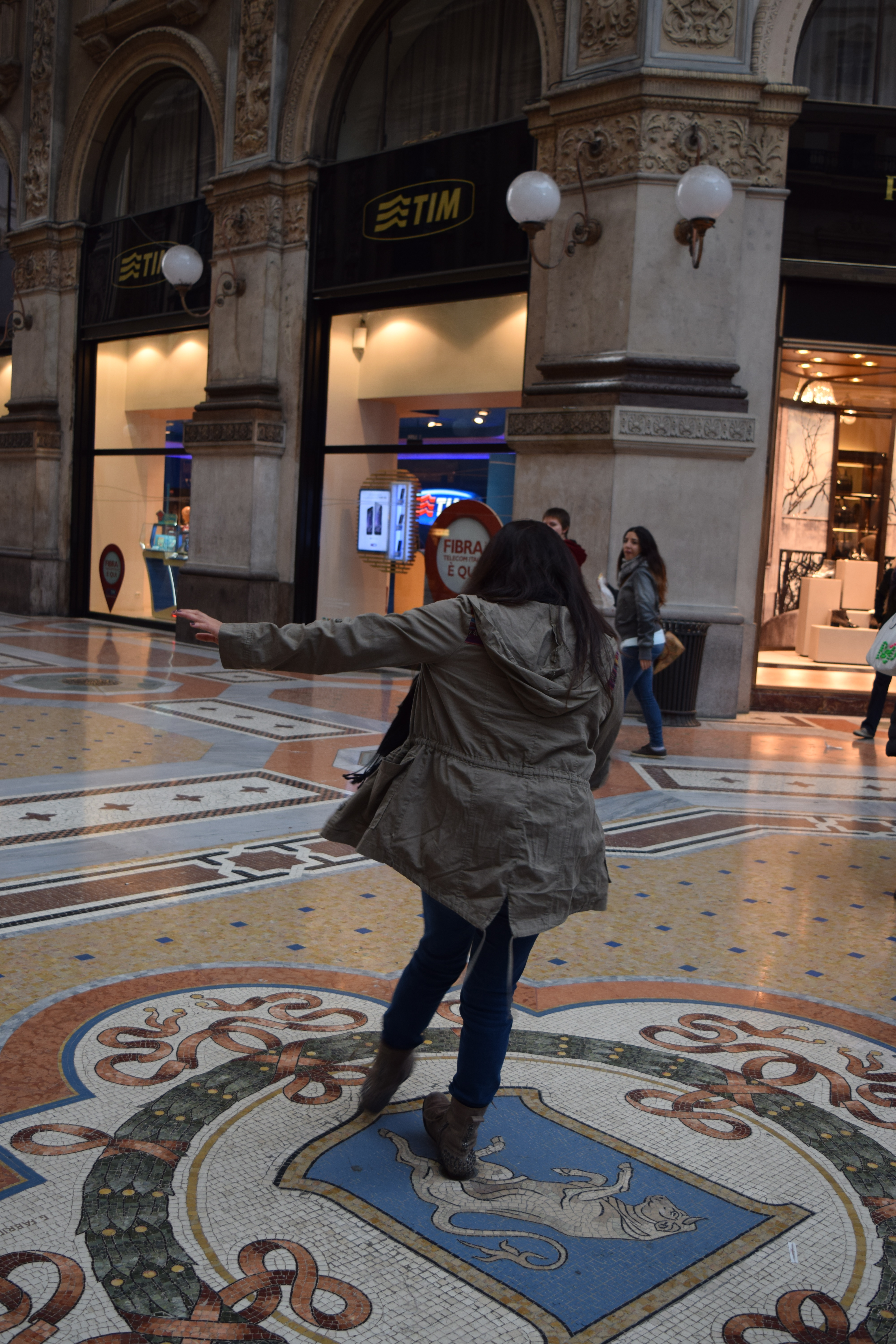 And almost falling lol 