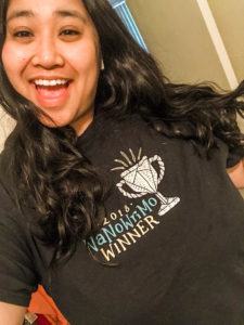 NaNoWriMo Winner Shirt 2018